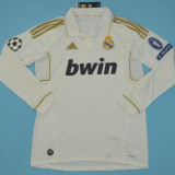2011/12 RM Home Retro Kids Long Sleeve Soccer Jersey 长袖