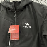 2025 Camel Velvet Thickened warm Black Outdoor Jackets #F6加绒冲锋衣