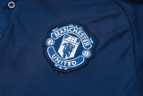 2025  M Utd Sapphire Blue POLO Training Tracksuit