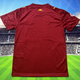 2025/26 Valencia Away Red Fans Soccer Jersey 带广告