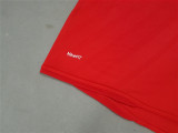 2007-08 M Utd Home Red Long Sleeve Retro Soccer Jersey UCL Version（胸前有绣欧冠决赛小字）