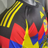 2025/26 Club America Home Player Version Soccer Jersey 背后广告黑色
