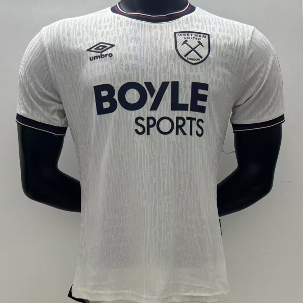2025/26 West Ham Away Player Version Soccer Jersey
