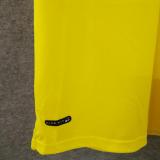 1998 Brazil Home Yellow Retro Soccer Jersey(No small fonts on the chest)