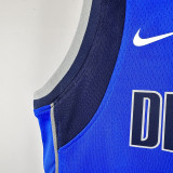 Mavericks IRVING #11 Blue Kids NBA Jersey 热压
