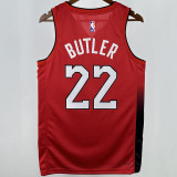 2025 Miami Heat BUTLER #22  Red City Edition NBA Jerseys 热压