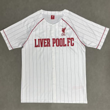 2025/26 LFC White Baseball T-Shirt
