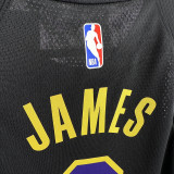 2024/25 Lakers JAMES #6 Black Kids City Edition NBA Jersey