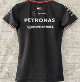 2024/25 Mercedes AMG Petronas F1 Black Women Team T-Shirt (女装圆领)