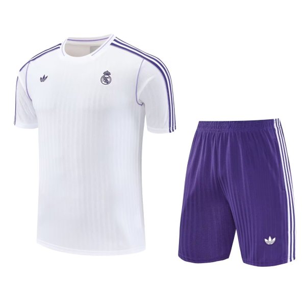 2025/26 RM White Training Jersey(A Set)
