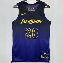 2025 Lakers HACHIMURA #28 City Edition NBA Jerseys