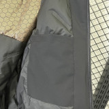 2025 DST Cotton Thickened Warm Black Outdoor Jacket #A802加棉冲锋衣