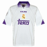1997/98 RM White Home Retro Soccer Jersey