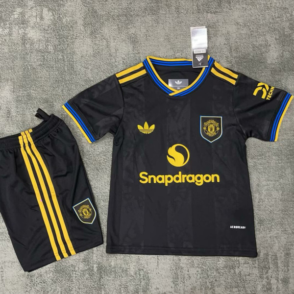 2025/26 M Utd Third Kids Soccer Jersey