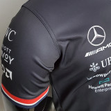 2022 Mercedes AMG Petronas F1 Black Team POLO T-Shirt