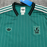 2025/26 LFC Green Retro Style Fans Soccer Jersey
