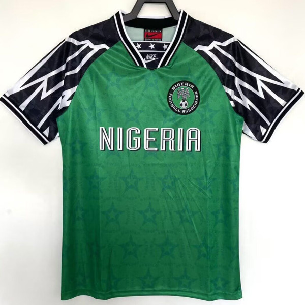 1994/95 Nigeria Home Green Retro Soccer Jersey