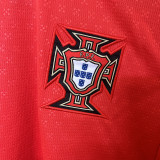 2025/26 Portugal Home Red Kids Soccer Jersey