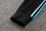 2025 Argentina Rice White Hoody Zipper Jacket