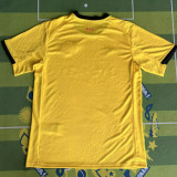2025/26 Girona Away Yellow Fans Soccer Jersey  赫罗纳