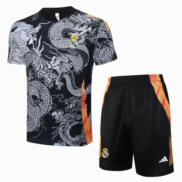 2025 RM  Black Training Jersey(A Set) （喷墨龙）