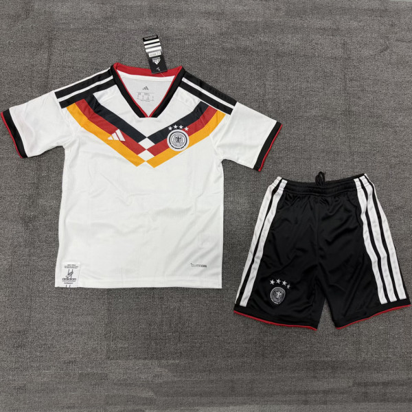 2026/27 Germany Home White Kids Soccer Jersey