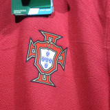 2012 Portugal Home Retro Player Version Long Sleeve Soccer Jersey 球员版长袖