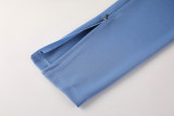 2025 Nk~ Sky Blue Jacket Tracksuit