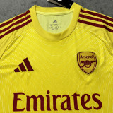 2025/26 ARS Yellow Goalkeepe Fans Soccer Jersey