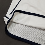 2002 England Home White Retro Soccer Jersey