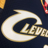 2008/09 Cleveland JAMES #23 Retro Dark Blue NBA Jerseys热压