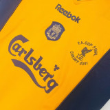 2000/01 LFC FA CUP FINAL Retro Soccer Jersey