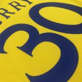 2018 Warriors CURRY #30 The Bay NBA Jerseys Hot Pressed