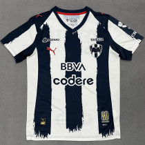 2025/26 Monterrey Home Fans Soccer Jersey 红色马仔
