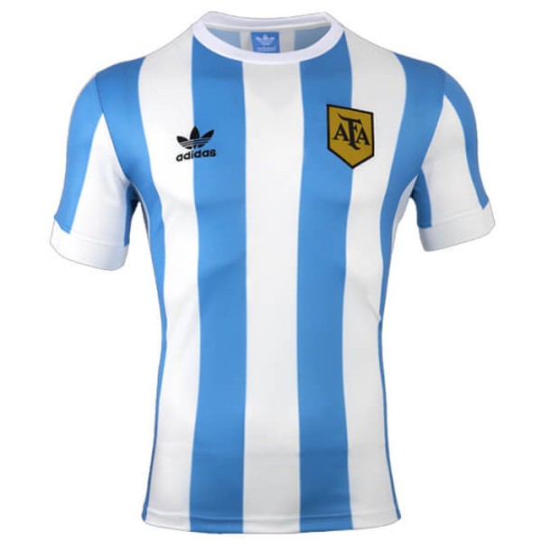 1978 Argentina Home Retro Soccer Jersey