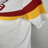 1990/91 Roma Away White Retro Soccer Jersey