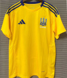 2025 Ukraine Home Yellow Fans Soccer Jersey