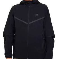 2025 Nk~ Black Windbreaker （7152）