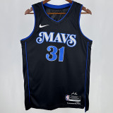 2025 Mavericks THOMPSON #31 Black City Edition NBA Jerseys