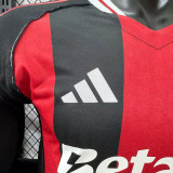 2025/26 River Plate Away Player Version Long Sleeve Jersey  长袖胸前广告