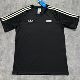 2026 AD x OASIS Black Retro Style Fans Soccer Jersey