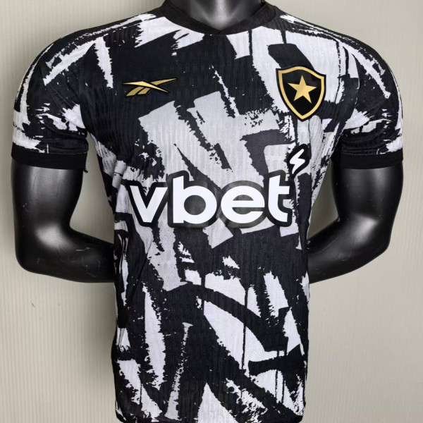 2025/26 Botafogo 4Th  Black Player Version Soccer Jersey