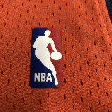 2009/10 Warriors CURRY #30 Orange Retro NBA Jerseys 热压