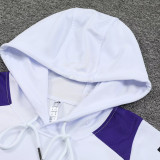 2025 RM White Hoody Zipper Jacket Tracksuit