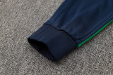 2025 Italy Sapphire Blue Hoody Zipper Jacket