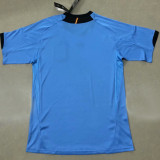 2012 Spain Away Blue Retro Soccer Jersey
