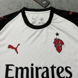 PULISIC #11  AC Milan Away White Fans Soccer Jersey 2025/26 ★★