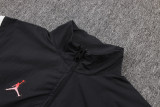 2025/26 PSG Black Jacket Tracksuit