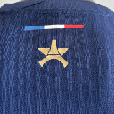 2024/25 PSG Home Blue Champion Style Player Version Soccer Jersey 前后带星塔