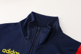 2025 Spain Sapphire Blue Jacket Tracksuit